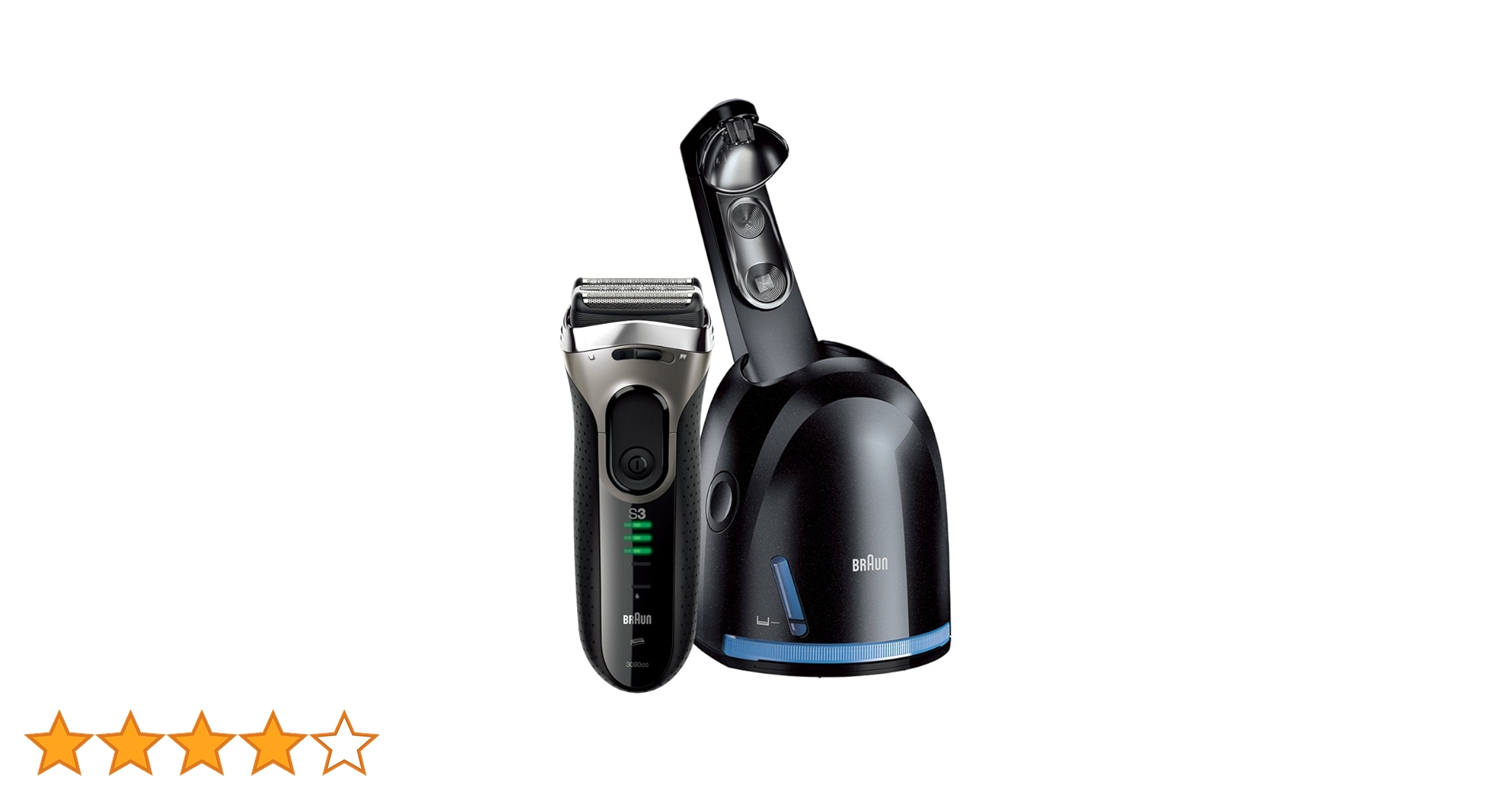 ブラウン シェーバー シリーズ3 スタンダードタイプ 洗浄機付 3090CC BRAUN ブラウンシェーバー braun シリーズ3 3090CC 電気